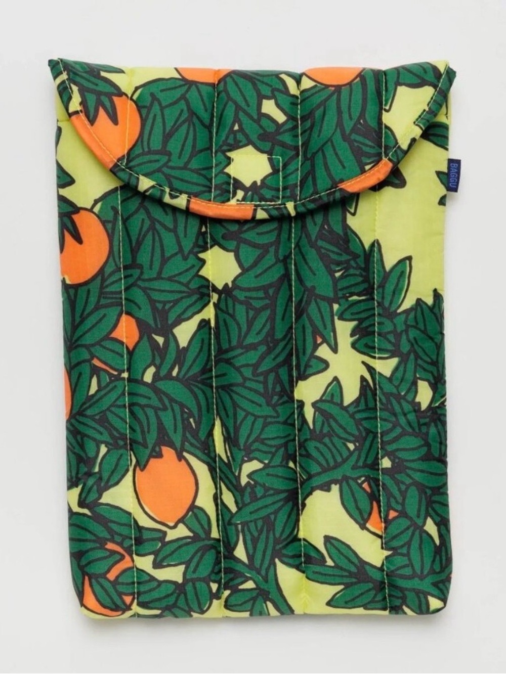 BAGGU Puffy Laptop Sleeve 13"/14" - Orange Tree Yellow